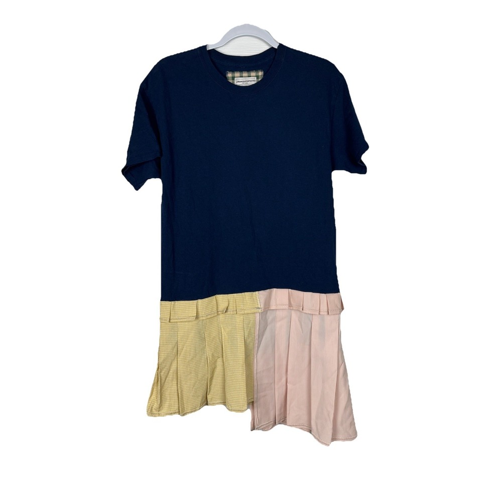Carolyn Kilcoyne Voyta New York Pleated Uneven Dress One Size